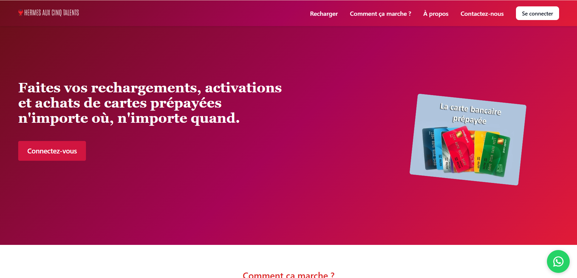 Développement d'une app web